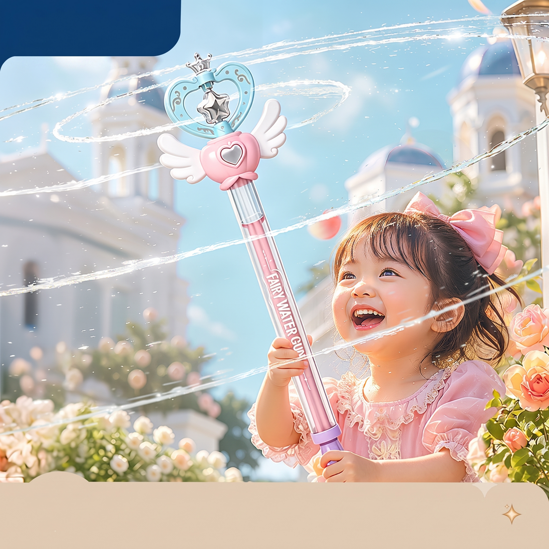 Fairy Magic Wand Firework Water Gun